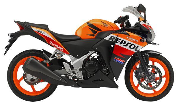 Honda CBR250R now available in Repsol race livery