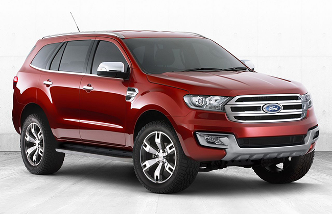 Ford Everest aka Endeavour Concept leaked