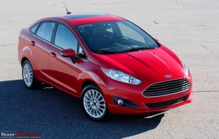 2014 Ford Fiesta Facelift Sedan 1