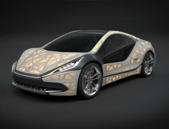 ‘Light Cocoon’, A Concept Car with 3D Printed Skeleton Expected Soon