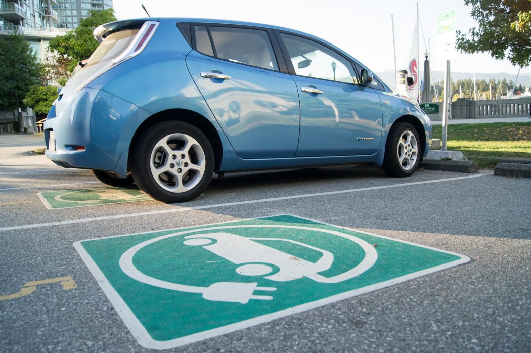 electric car charging station