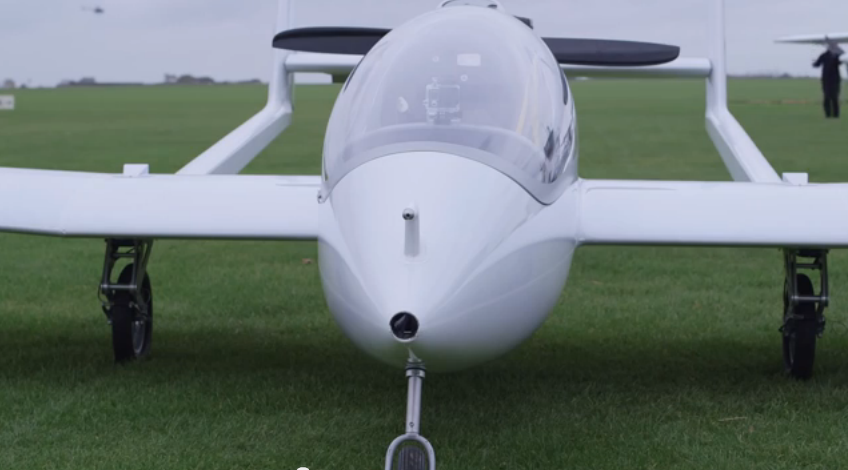 electric hybrid plane
