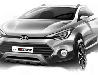 Hyundai i20 Active Crossover’s Slick Design Unveiled