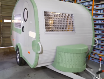This is the Largest Lego Caravan in the World