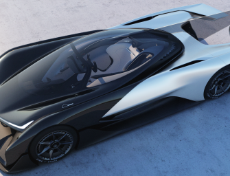 Faraday Future Unveils Batmobile-Like Electric Concept Car