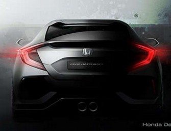 2017 Honda Civic Hatchback Prototype will Debut at the Geneva Motor Show